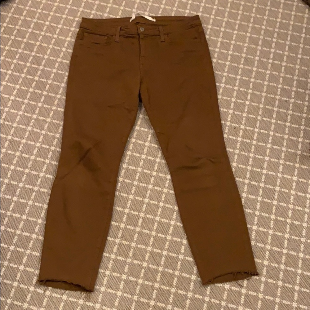 Joe’s Jeans Icon MidRise Skinny Ankle FrayedJeans